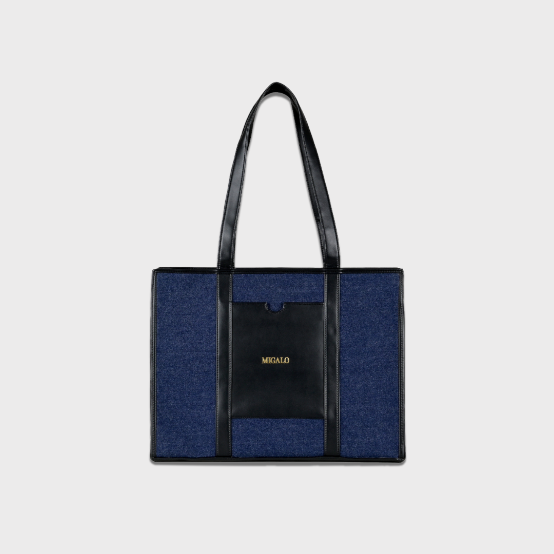 Rosso Denim Tote Bag - MIGALO