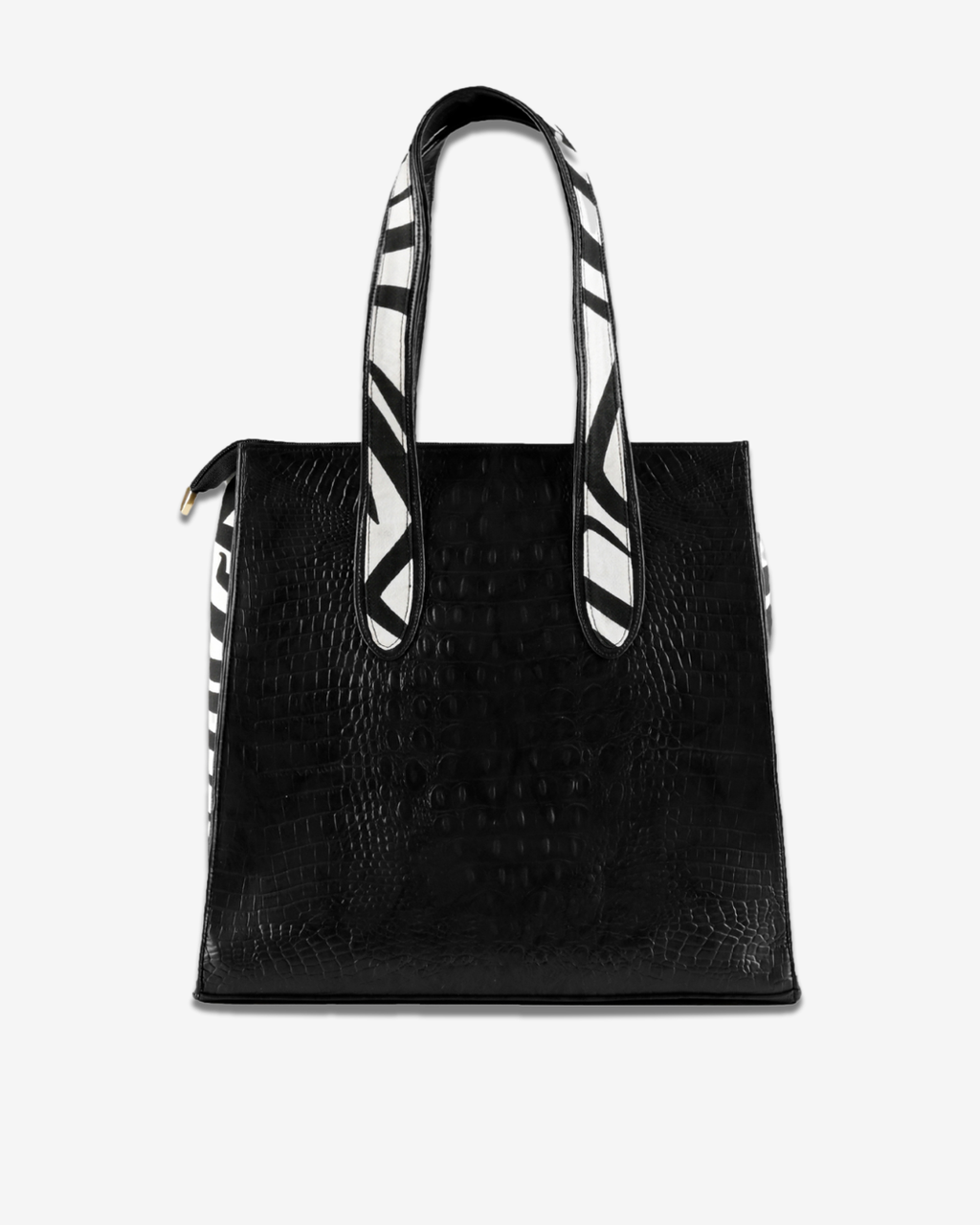 Azzurra Classic Black Shoulder Bag - MIGALO