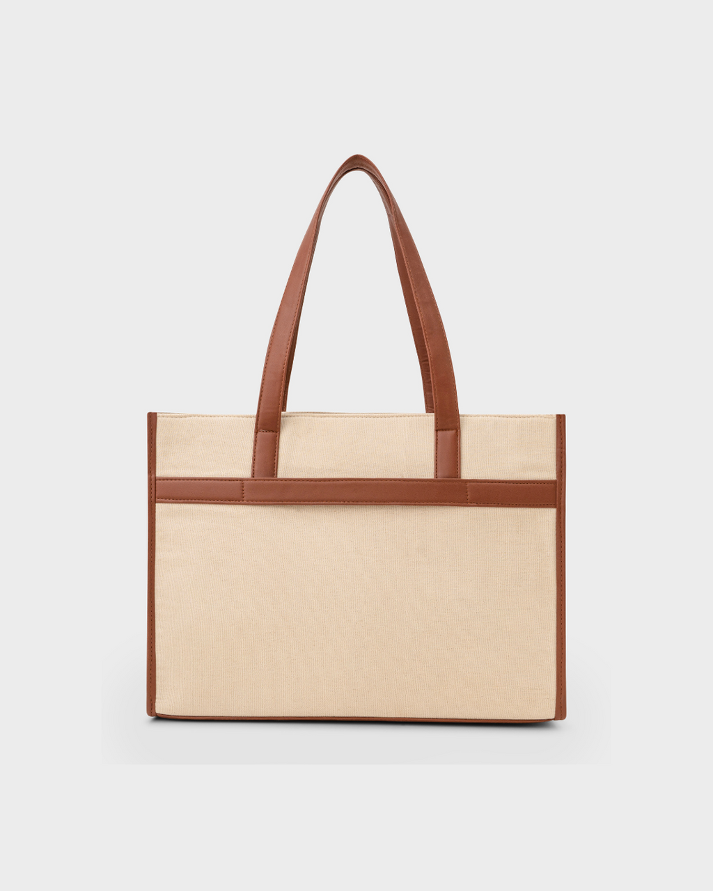 Nero Cream and Brown Tote Bag - MIGALO