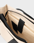 Nero Cream and Black Tote Bag - MIGALO