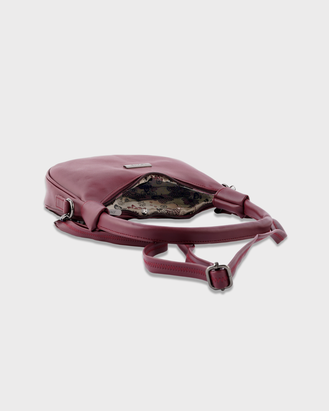 Bello Cherry Red Sling Bag - MIGALO