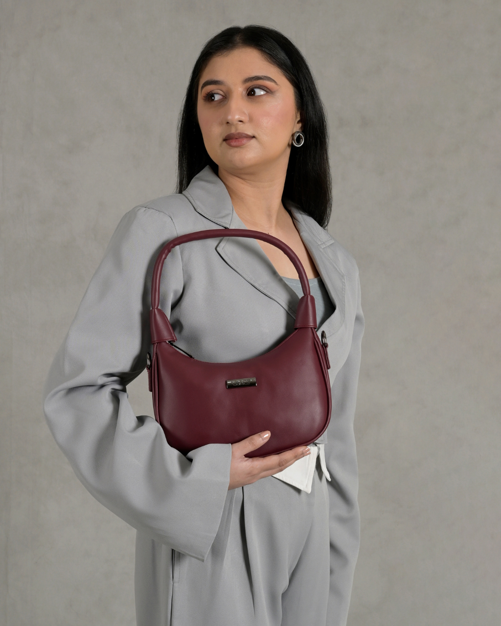 Bello Cherry Red Sling Bag - MIGALO