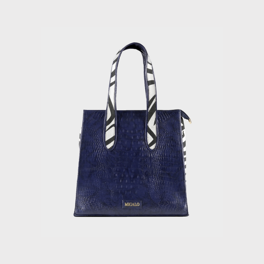 Azzurra Bold Blue Shoulder Bag - MIGALO