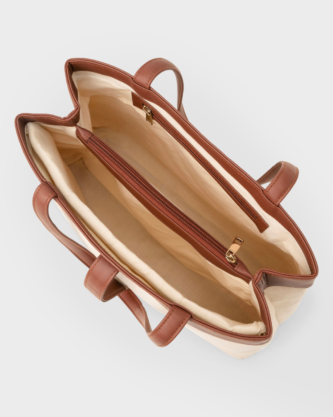 Haley Work Tote - Brown - MIGALO