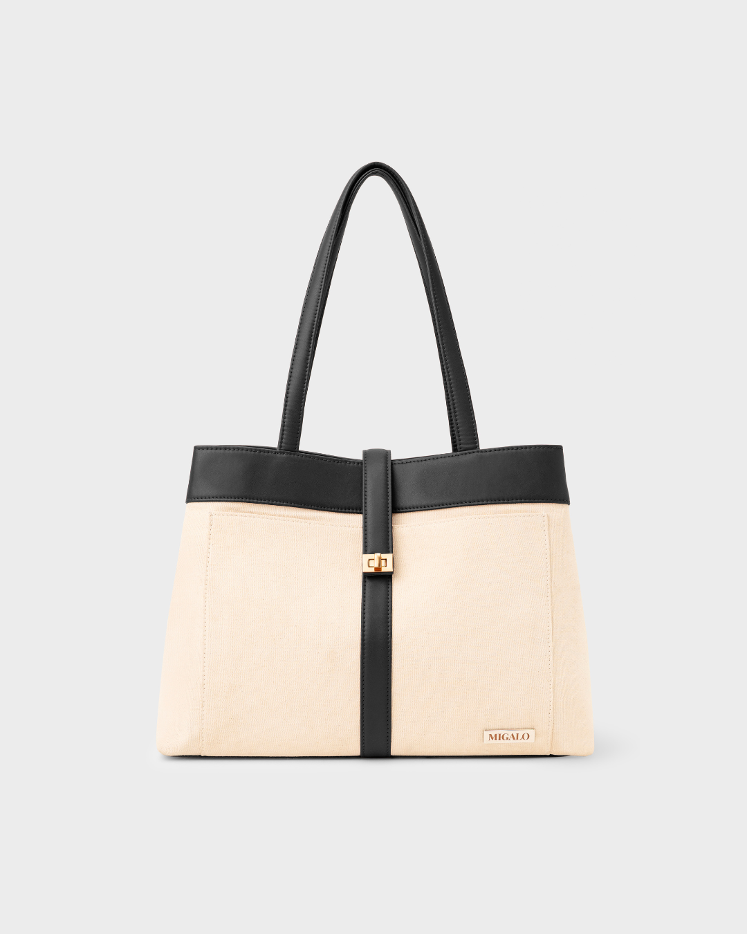Haley Work Tote - Black - MIGALO