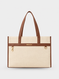 Nero Cream and Brown Tote Bag