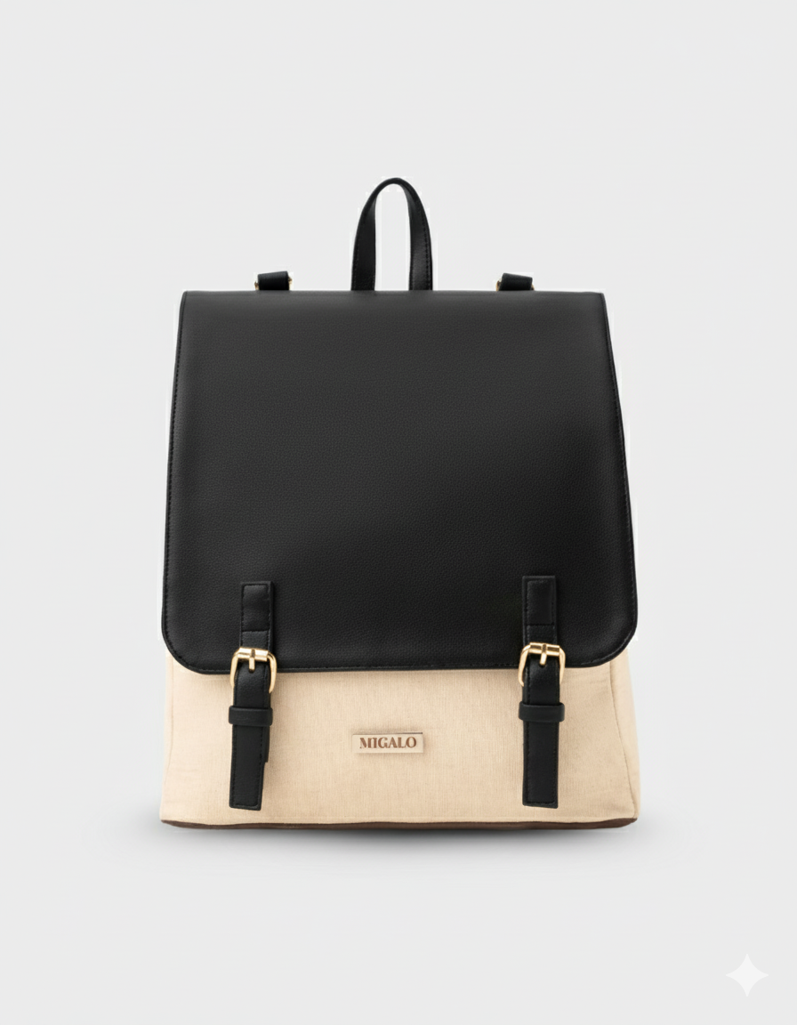 Premium vegan leather. Durable canvas. Padded laptop compartment.
This unisex backpack brings together the best of utility and elevated style — cruelty-free, organised, and built for everyday use.