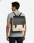 Premium vegan leather. Durable canvas. Padded laptop compartment.
This unisex backpack brings together the best of utility and elevated style — cruelty-free, organised, and built for everyday use.