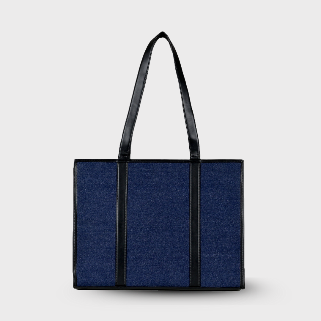 Rosso Denim Tote Bag - MIGALO